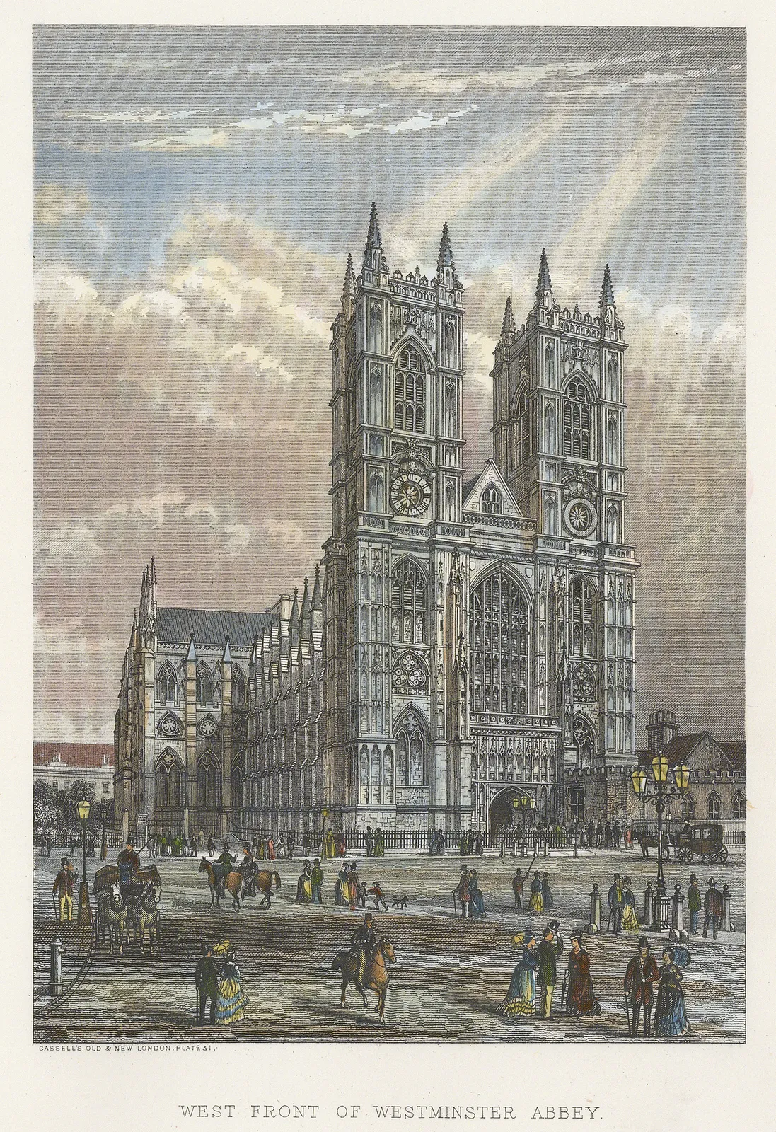 John Cassell, London - Westminster Abbey, 1883 c.