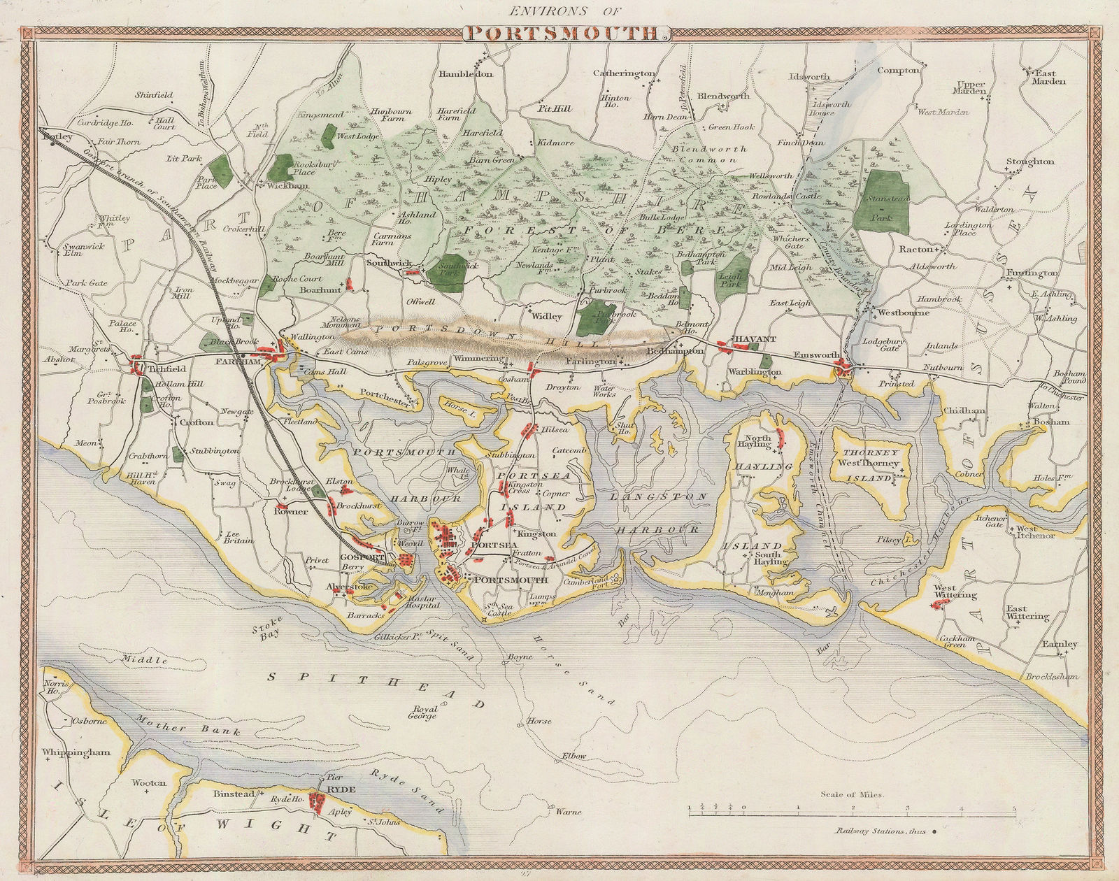 Thomas Moule, Portsmouth, 1841 c.