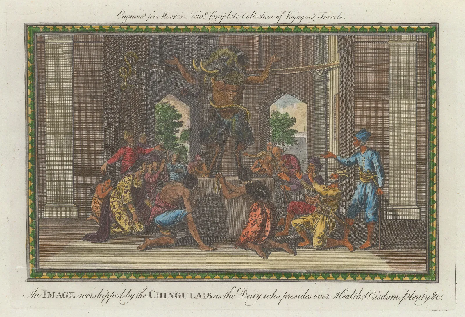 John Moore, Sri Lanka - Hinduism, Ganesh, 1788