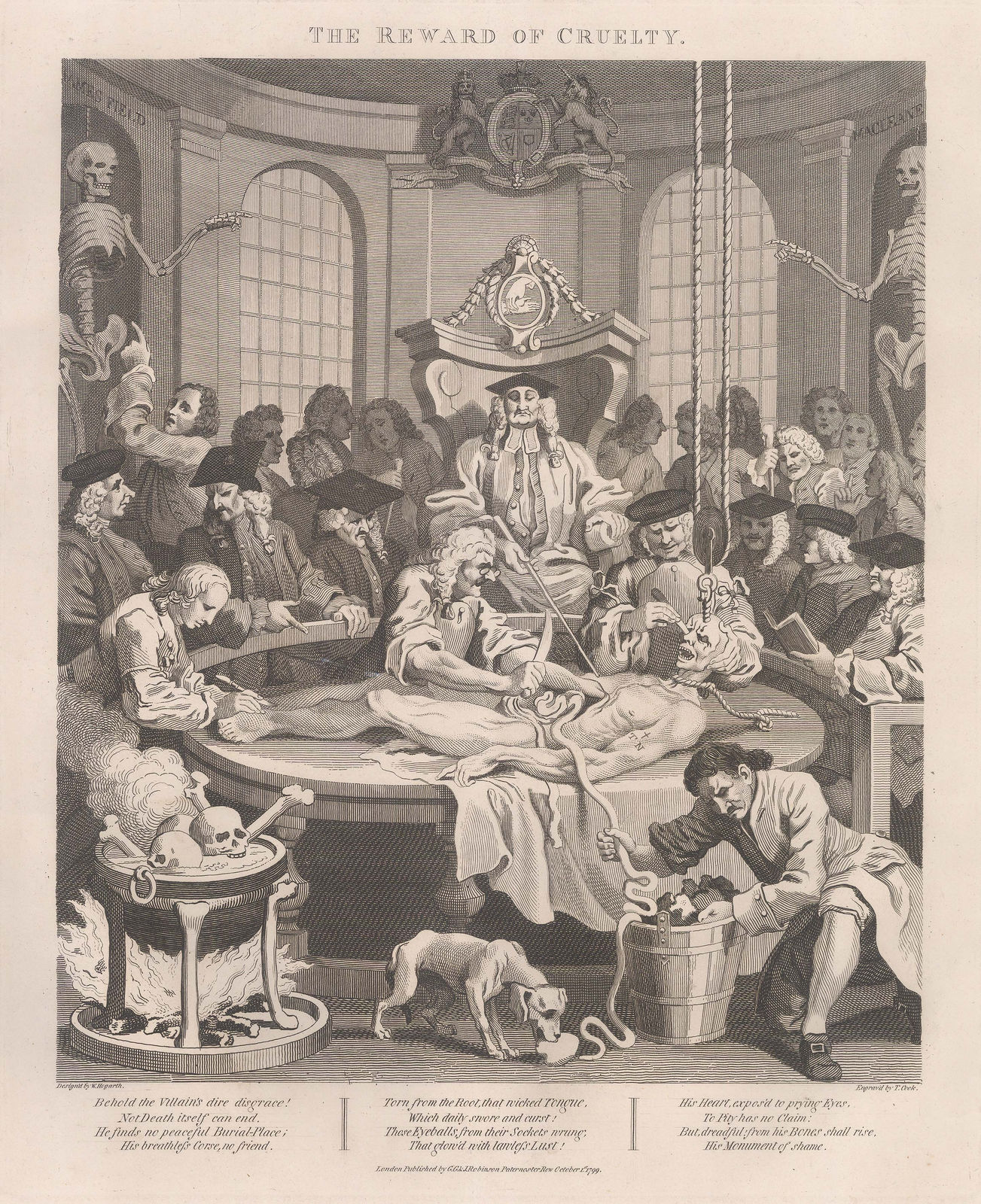 William Hogarth, Hogarth - Cruelty, 1799