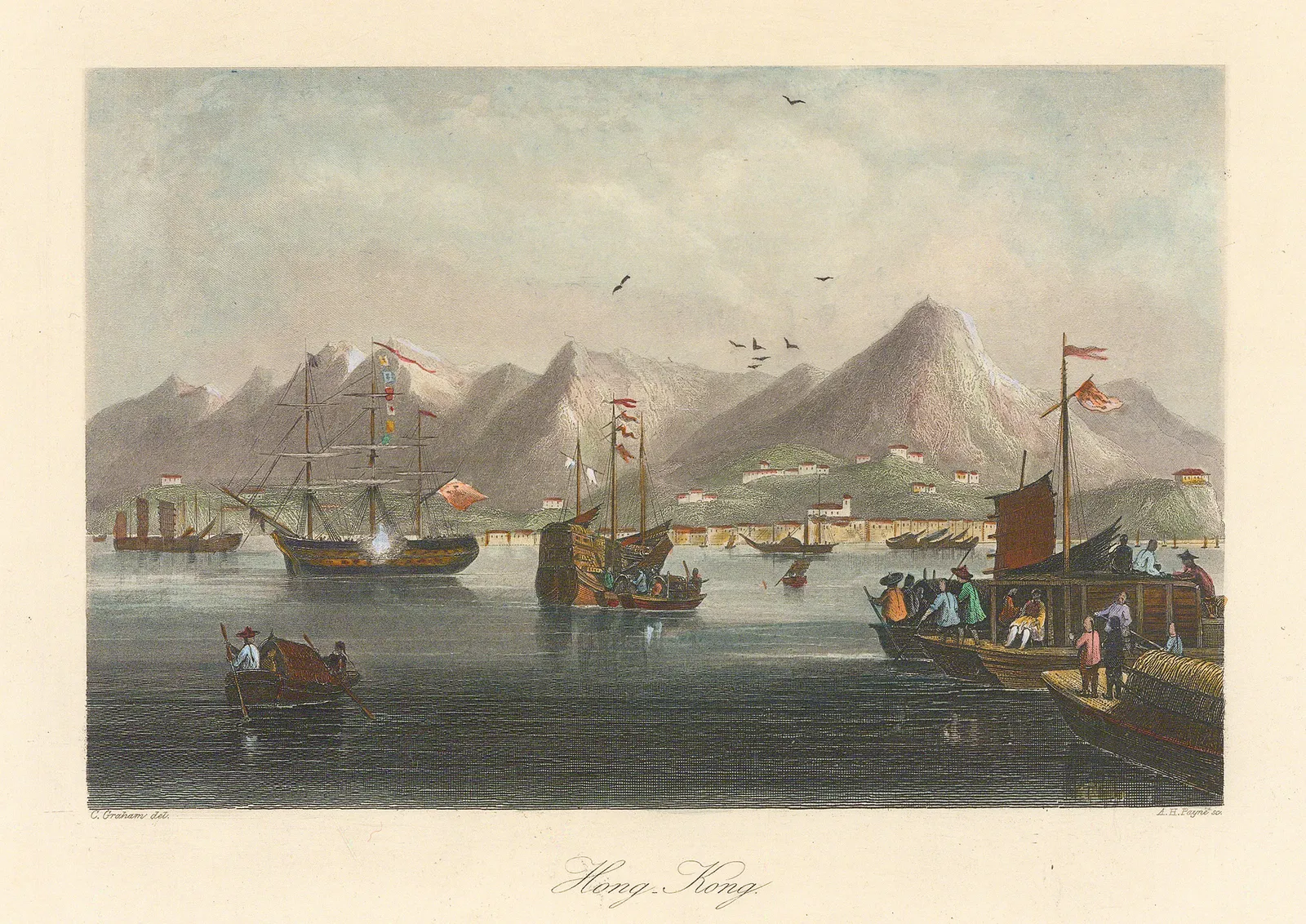 George Wright, Hong Kong , 1858