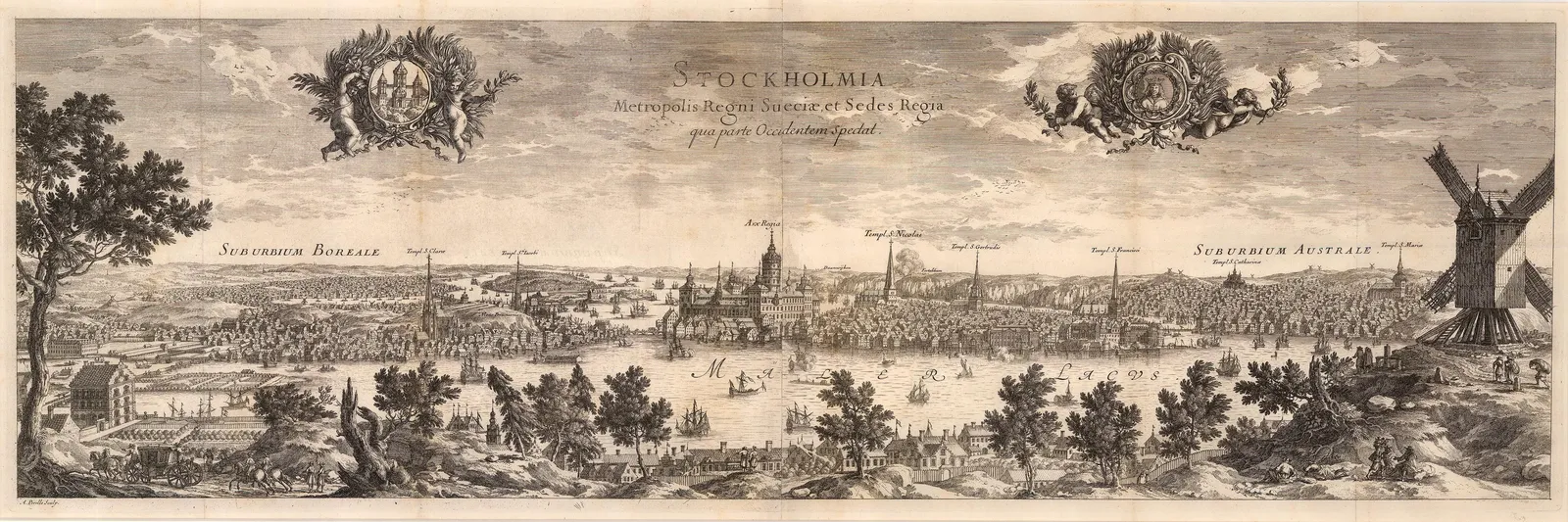 Count Erik Jonsson Dahlberg, Sweden - Stockholm, 1700 c.