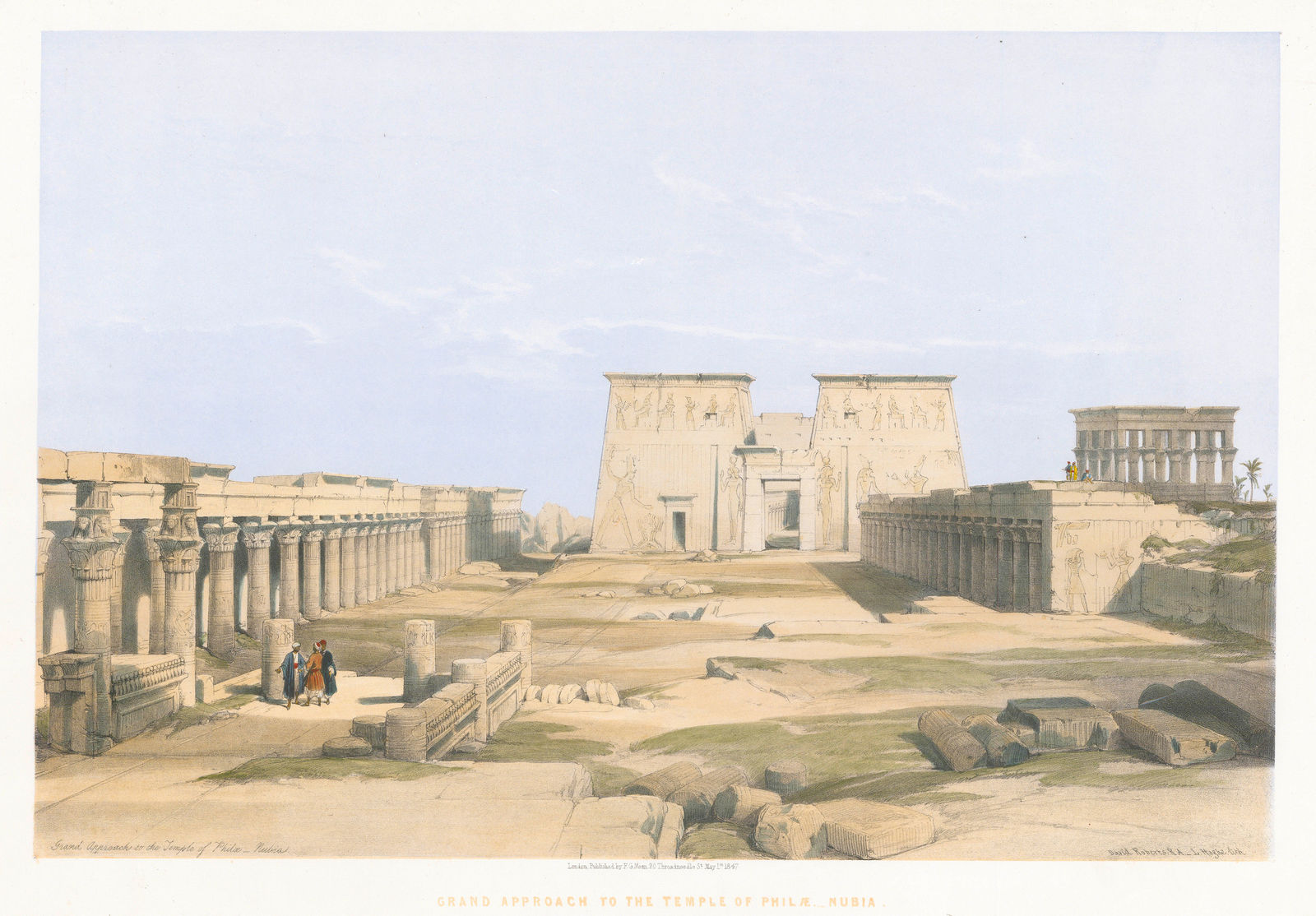 David Roberts, Egypt - Philae, 1847