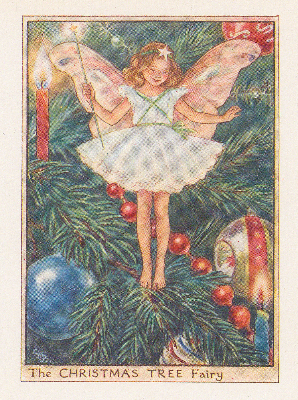 Cicely Mary Barker, Fairies - Christmas Tree Fairy, 1940