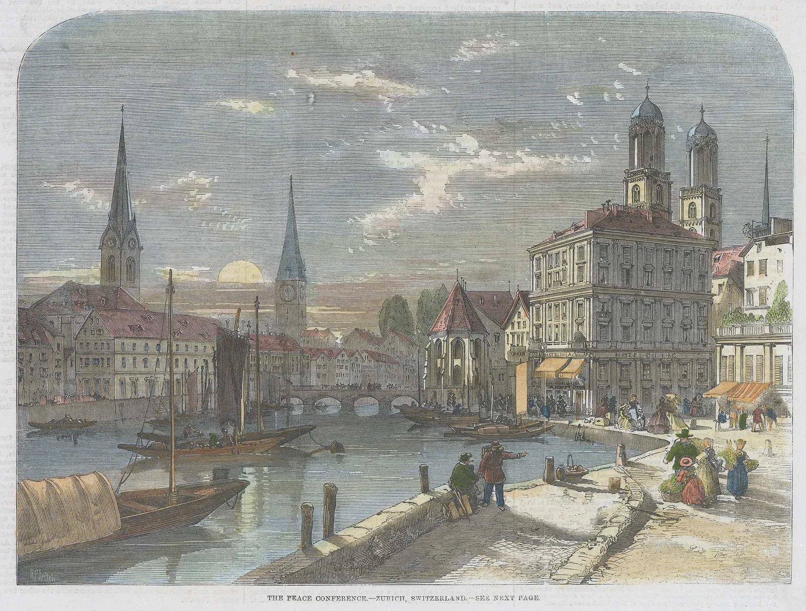 Illustrated London News (ILN), Switzerland - Zurich, 1859