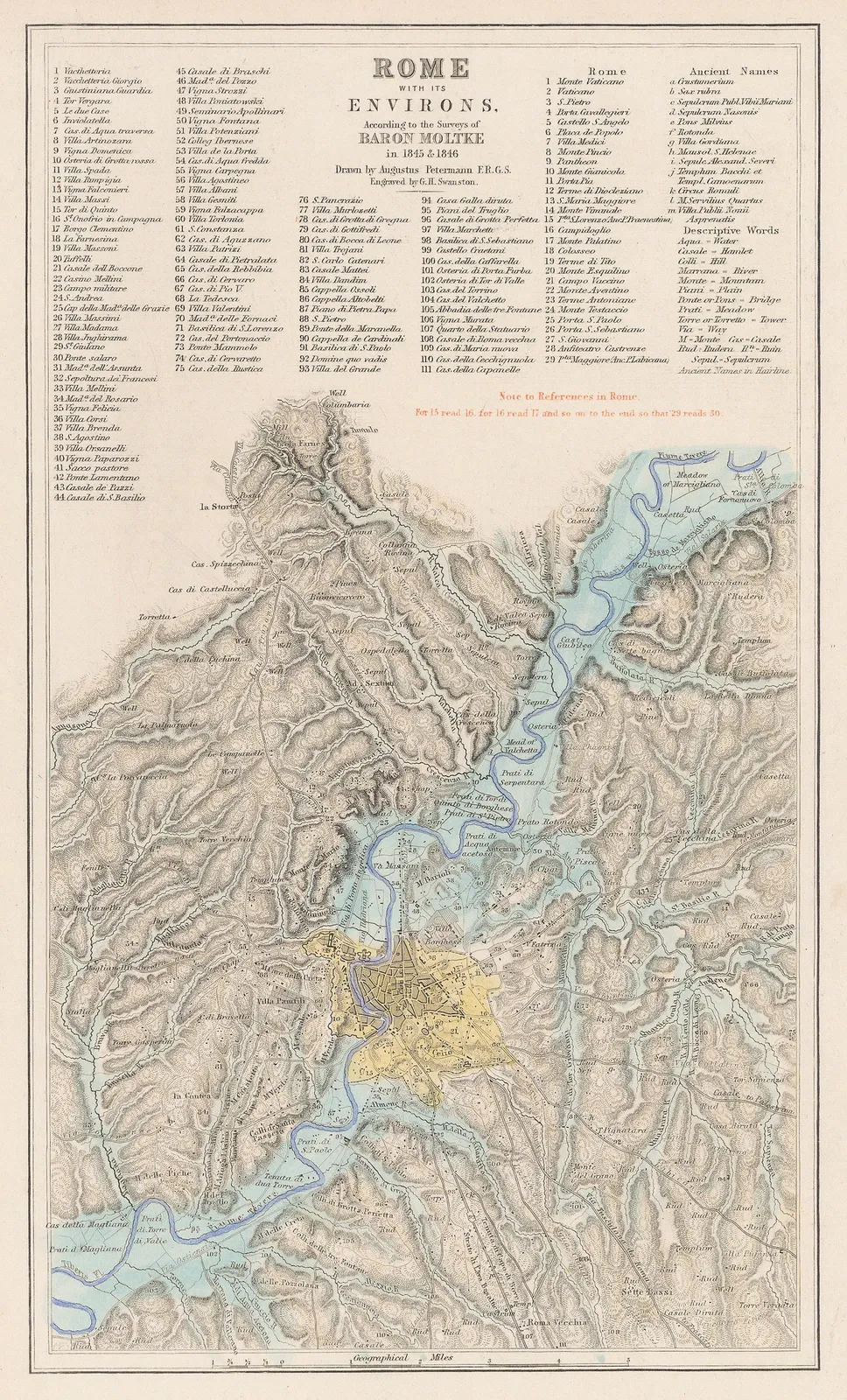 Archibald Fullarton, Rome with its Environs, 1860 c.