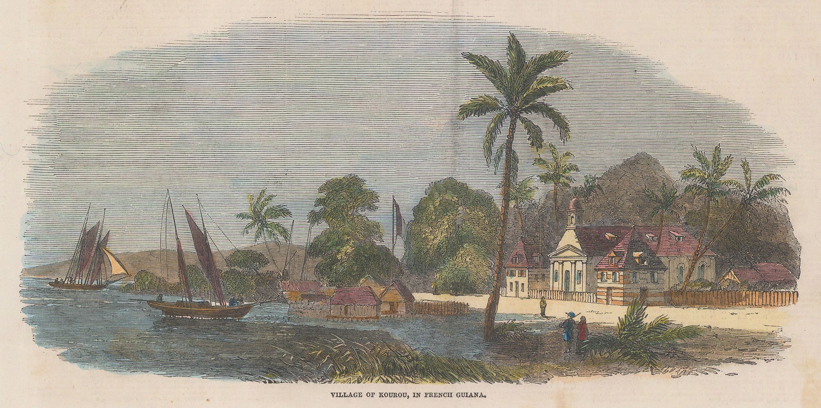Illustrated London News (ILN), French Guiana - Kourou, 1852