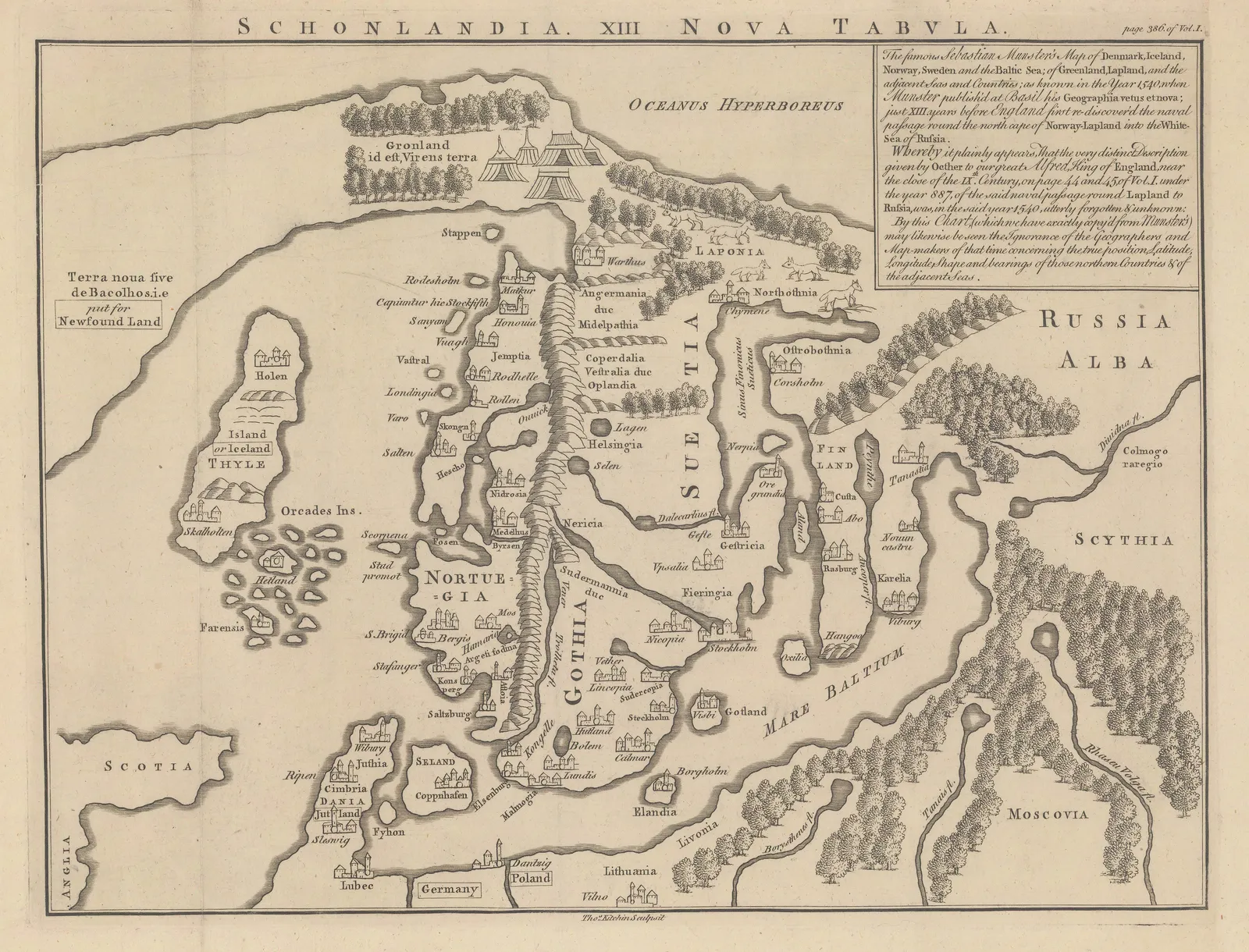 Thomas Kitchin, Scandinavia, 1760 c