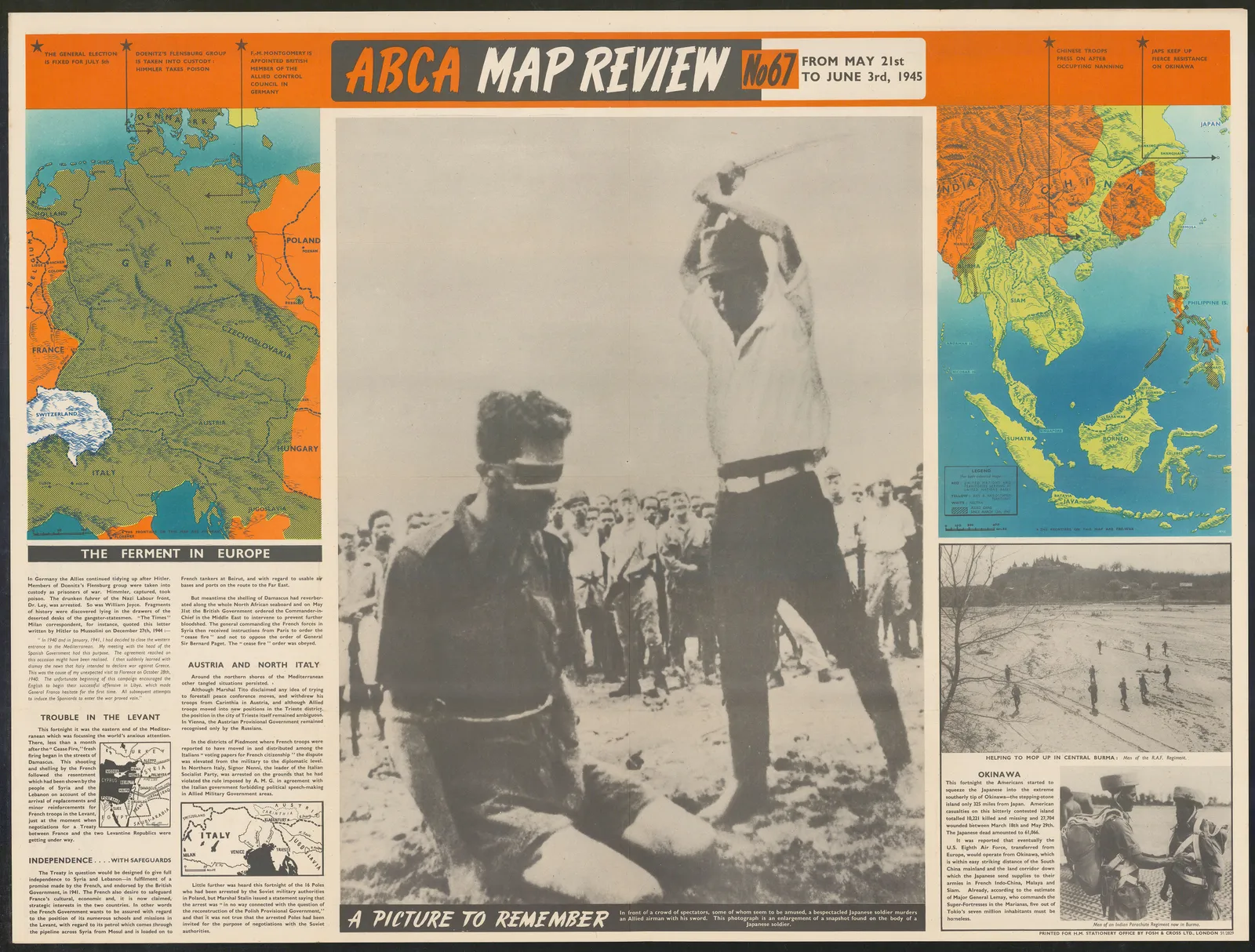 Army Bureau of Current Affairs (ABCA), The Road to Singapore, 1945