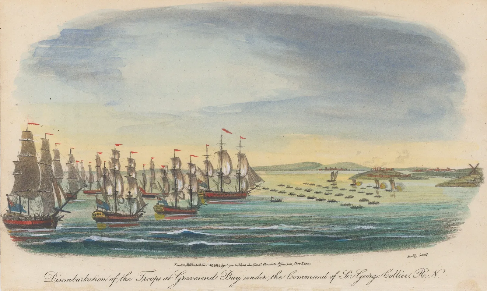 Joyce Gold, New York City - Gravesend Bay, 1814