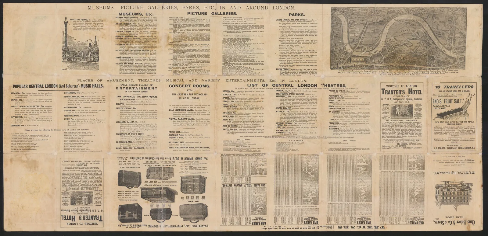 Chas. Baker & Co., London - A Bird's-Eye View, 1909