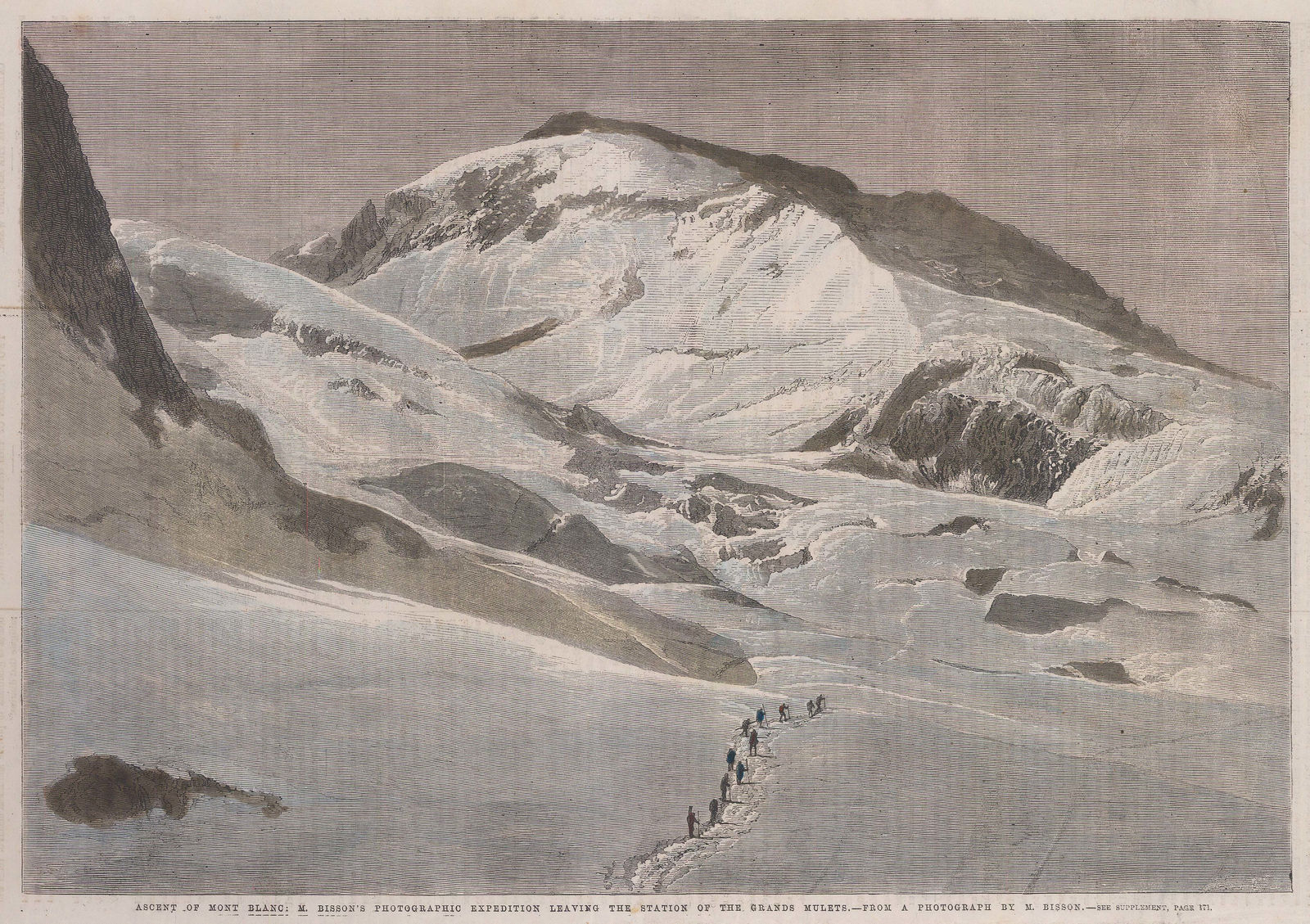 Illustrated London News (ILN), France - Mont Blanc, 1862