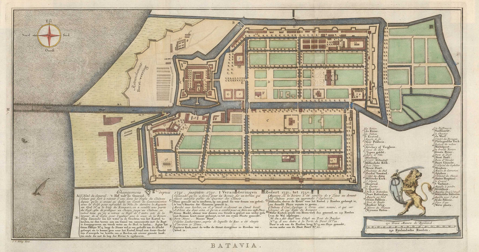 Jacob van der Schley, Jakarta (Batavia), 1760 c.