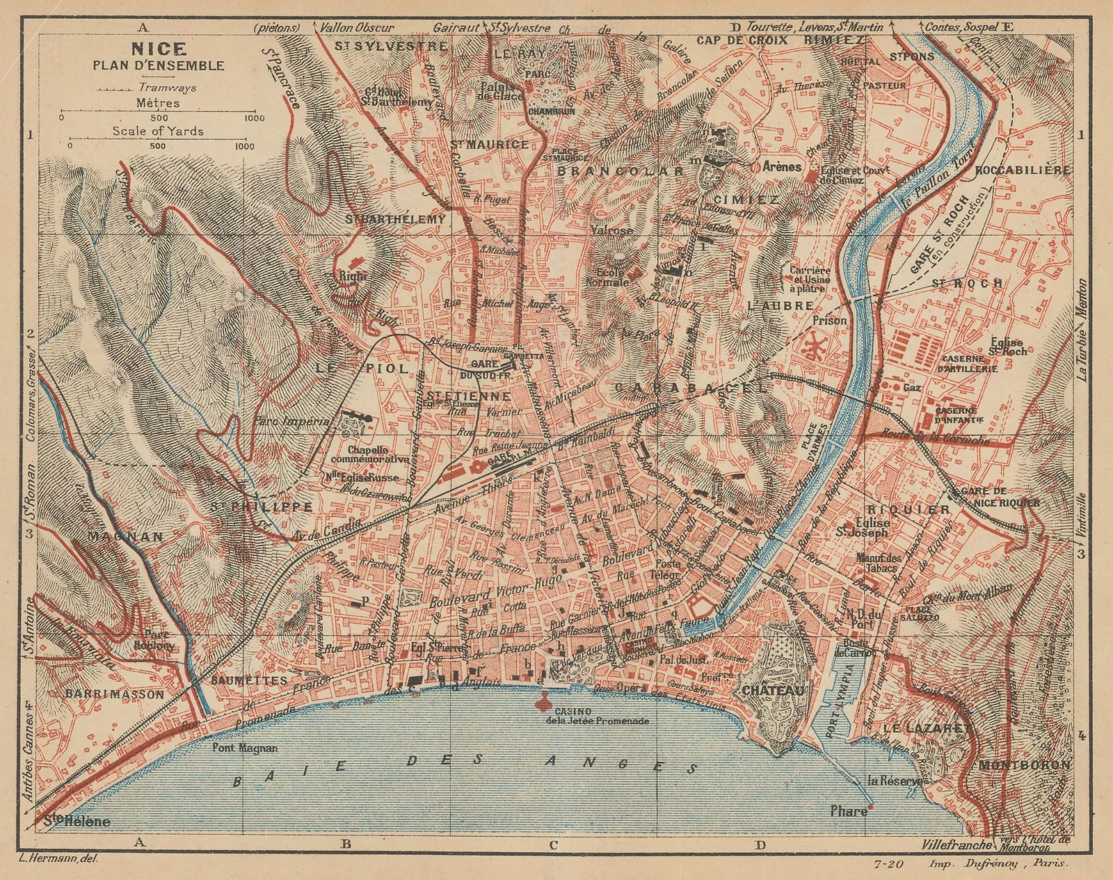 Eugène Dufrenoy, Nice, 1921