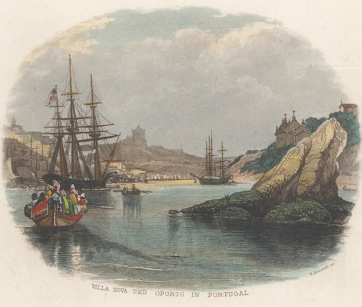 R. Metzeroth, Portugal - Porto, 1839