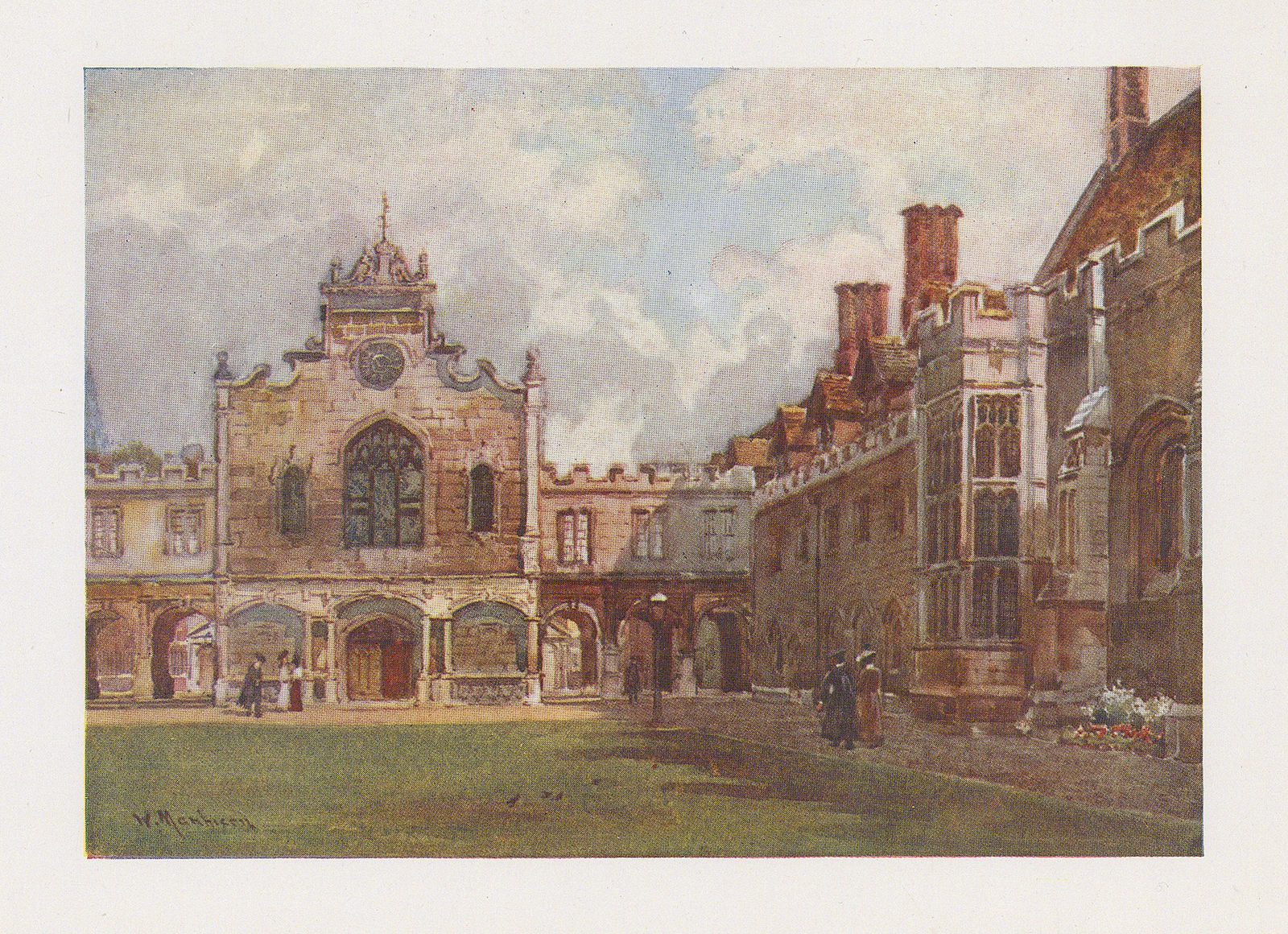 William Matthison, Cambridge University - Peterhouse, 1907