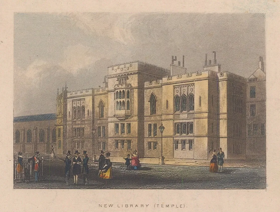 John Tallis, London - Temple, 1851