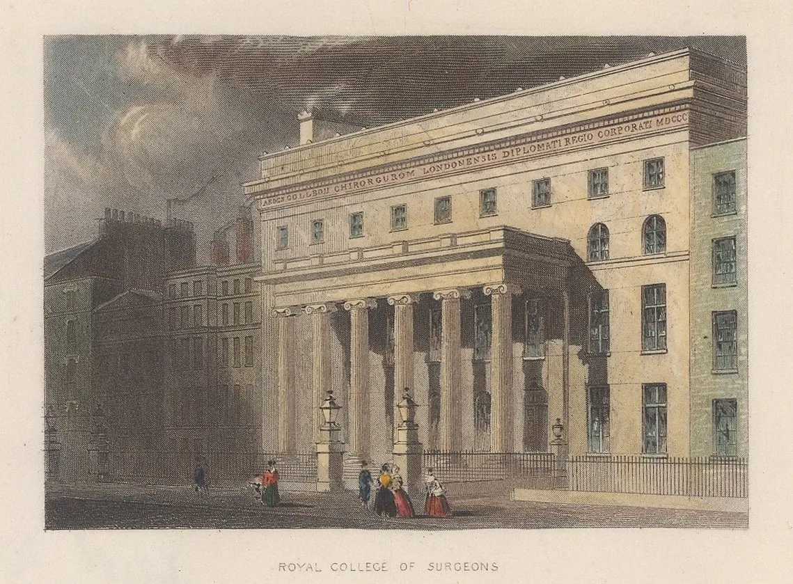 John Tallis, London - Royal College of Surgeons, 1851