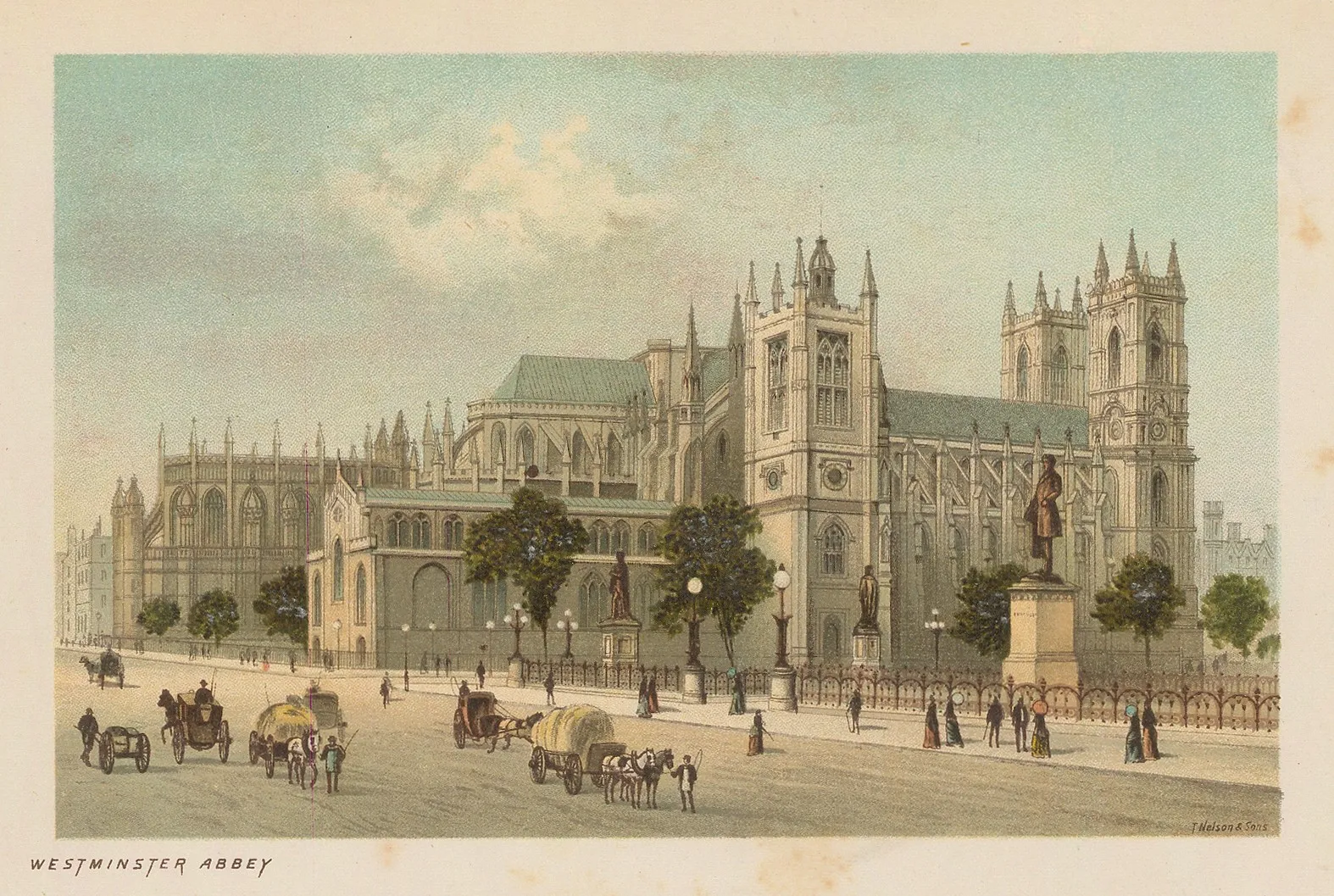 Thomas Nelson, London - Westminster Abbey, 1889