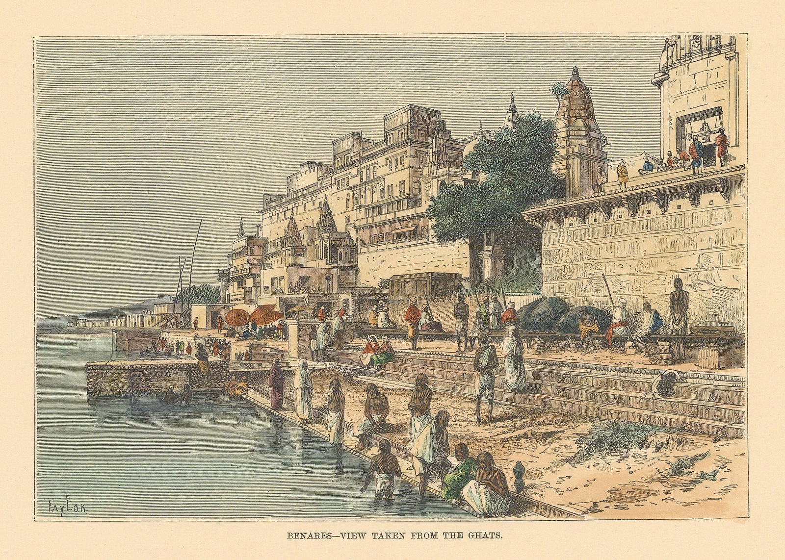 Jean Jacques Élisée Reclus, India - Varanasi / Benares, 1894