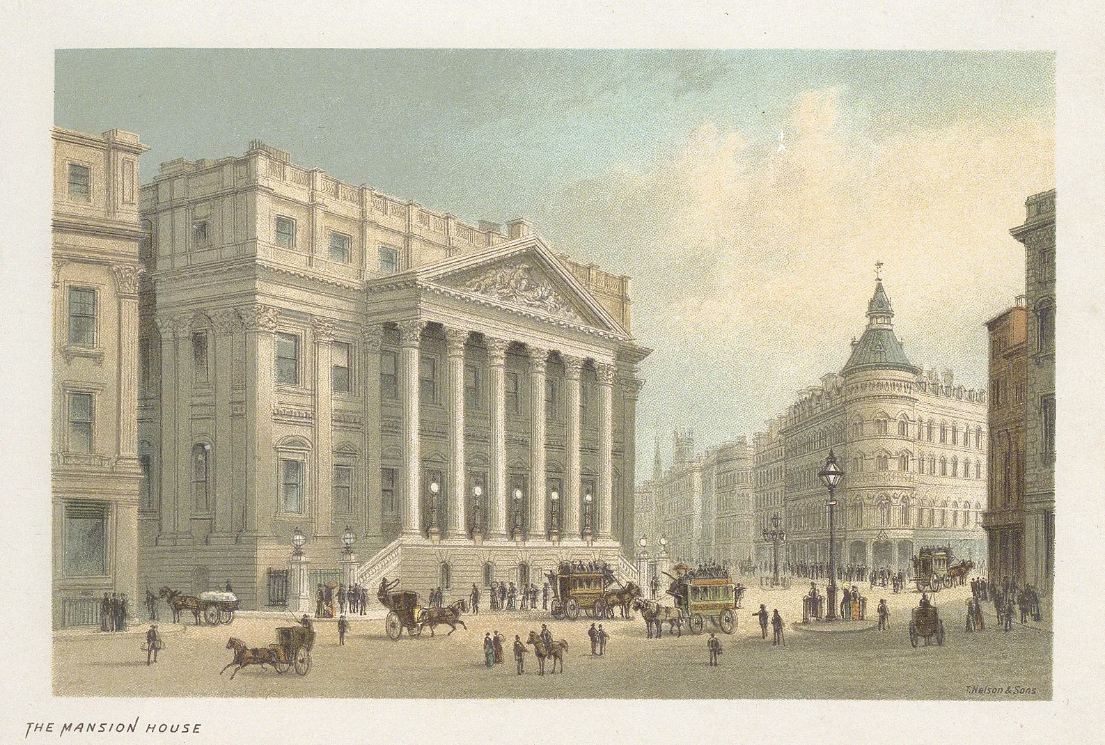 Thomas Nelson, London - Mansion House, 1891