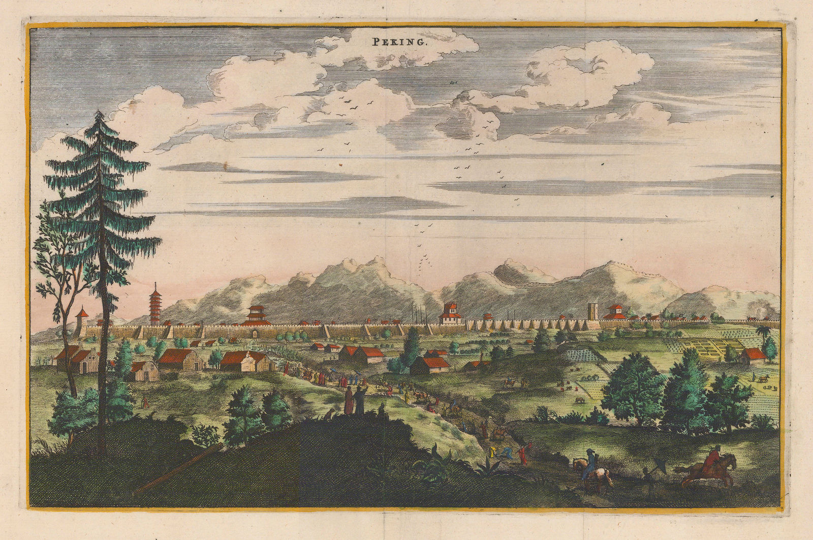Johan Nieuhoff, China - Peking/Beijing, 1660 c.