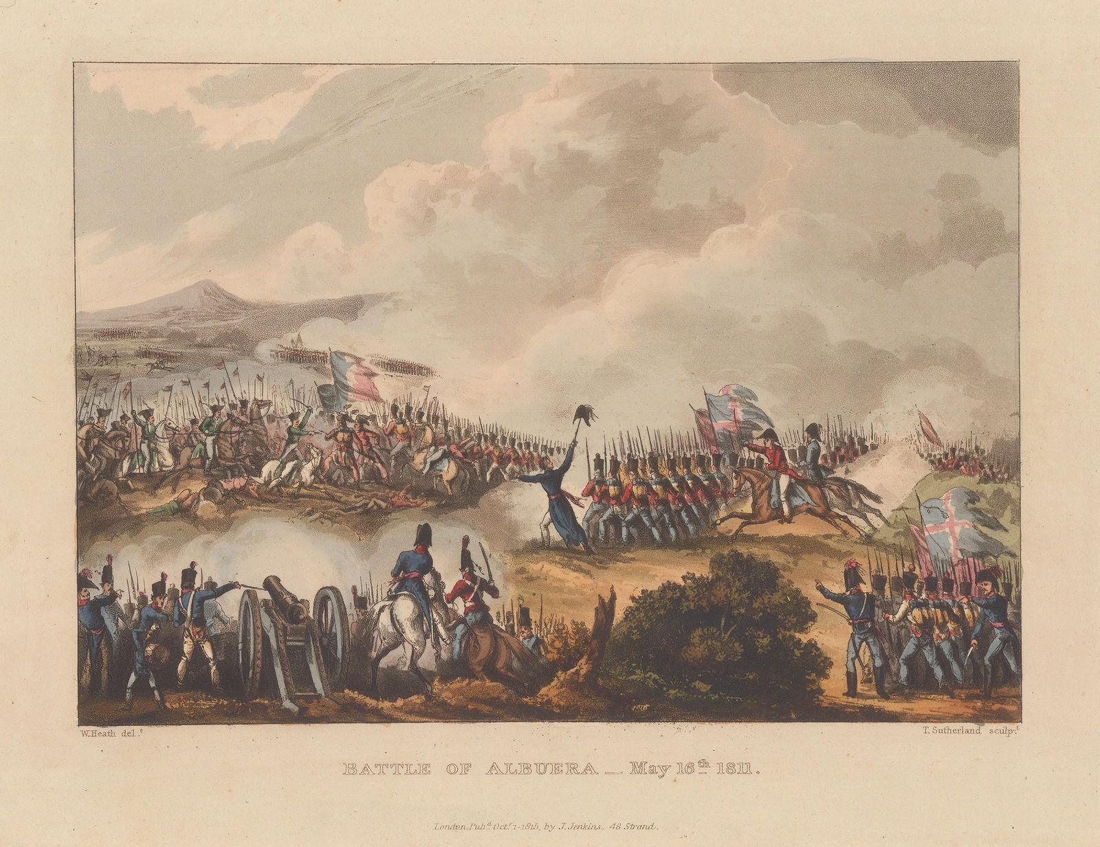 James Jenkins, British Army - Battle of Albuera, 1811, 1815