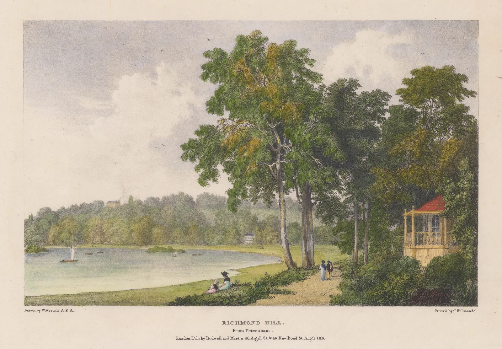 Charles Hullmandel, London - Richmond Hill, 1822