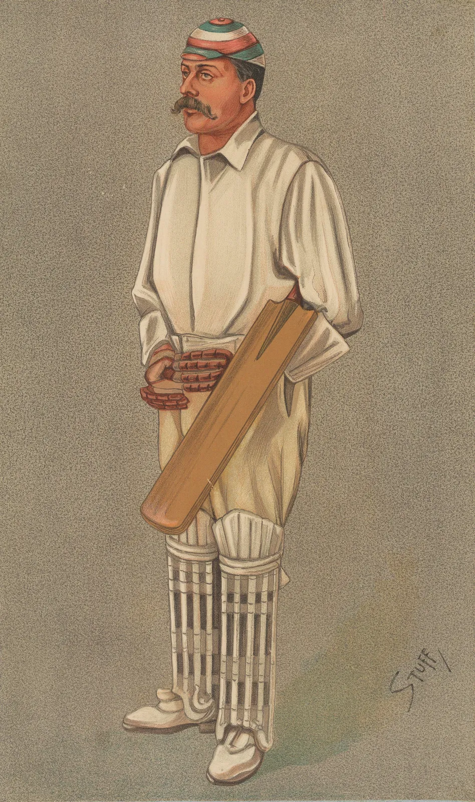 Vanity Fair, Cricket - Portrait, Andrew Ernest Stoddart, 1892