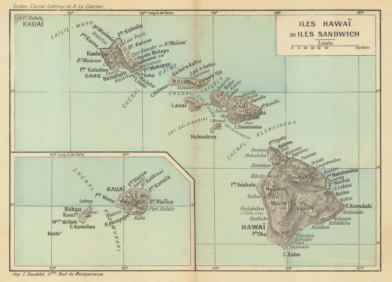 Marcel Couttreau & H. le Chartier, Hawaii, 1911