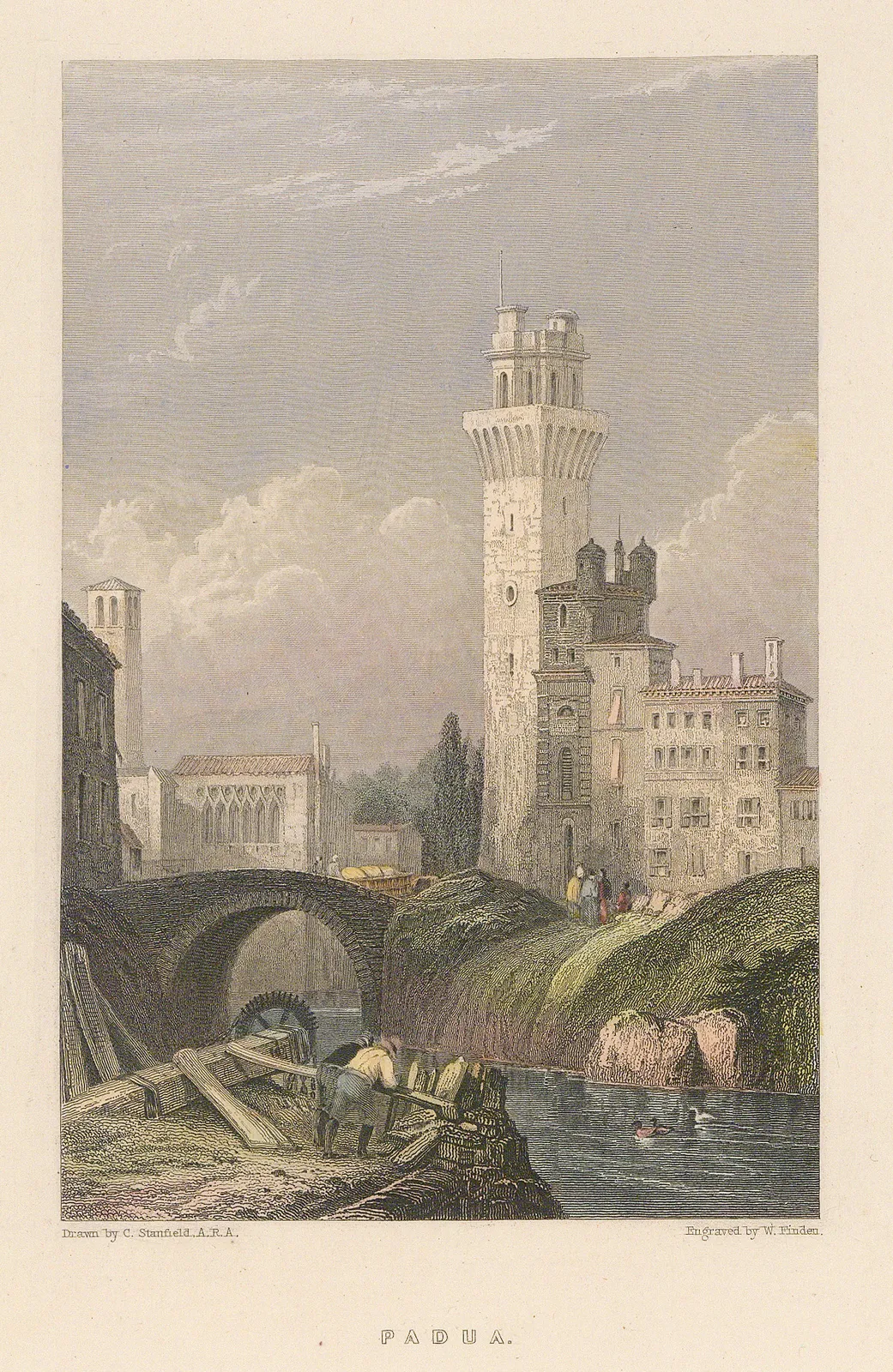 Archibald Fullarton, Italy - Padua, 1856 c.