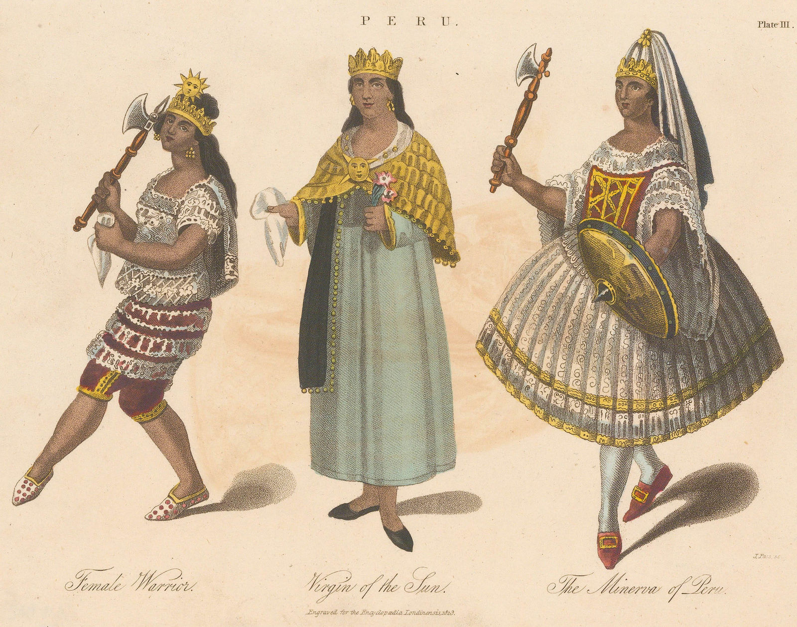 John Wilkes, Peru - Incan Empire, 1823