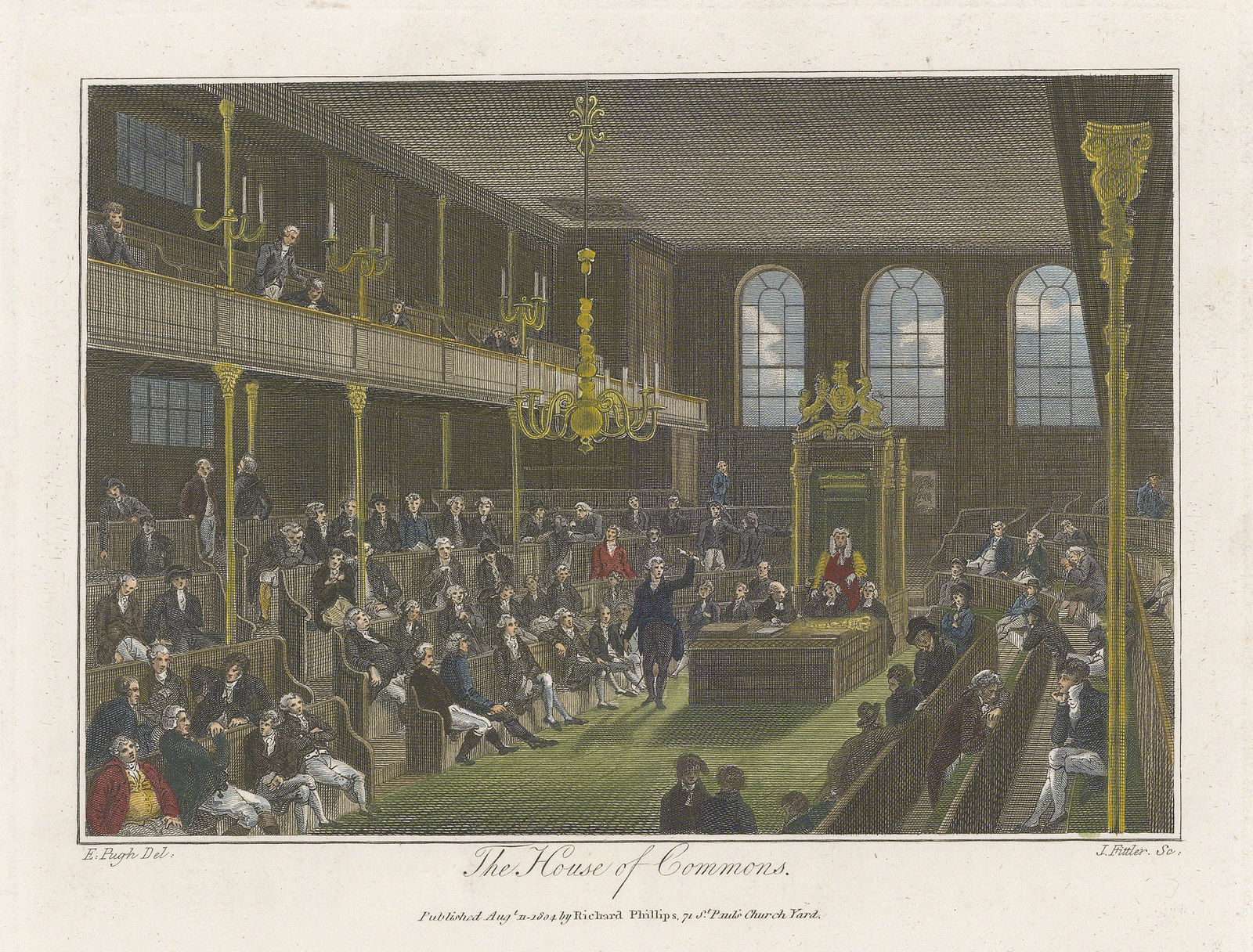 Richard Phillips, London - House of Commons, 1804