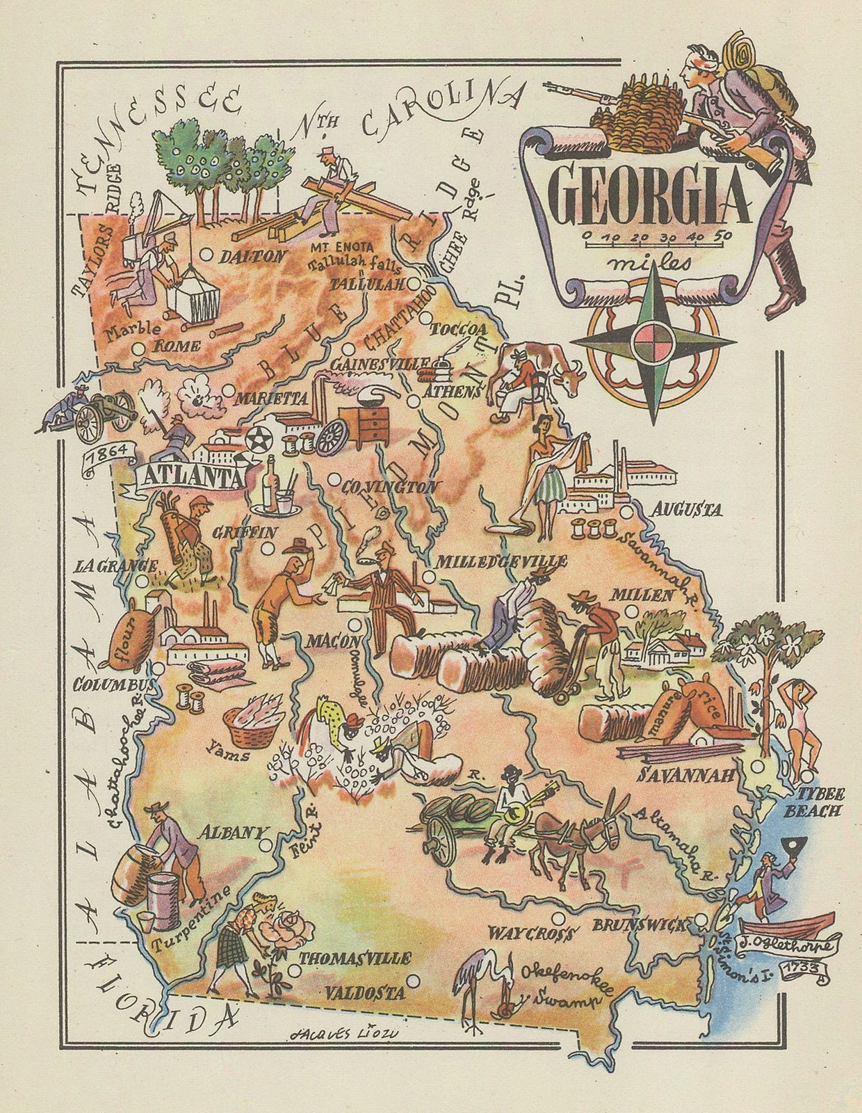 Dore Ogrizek, Georgia, 1946