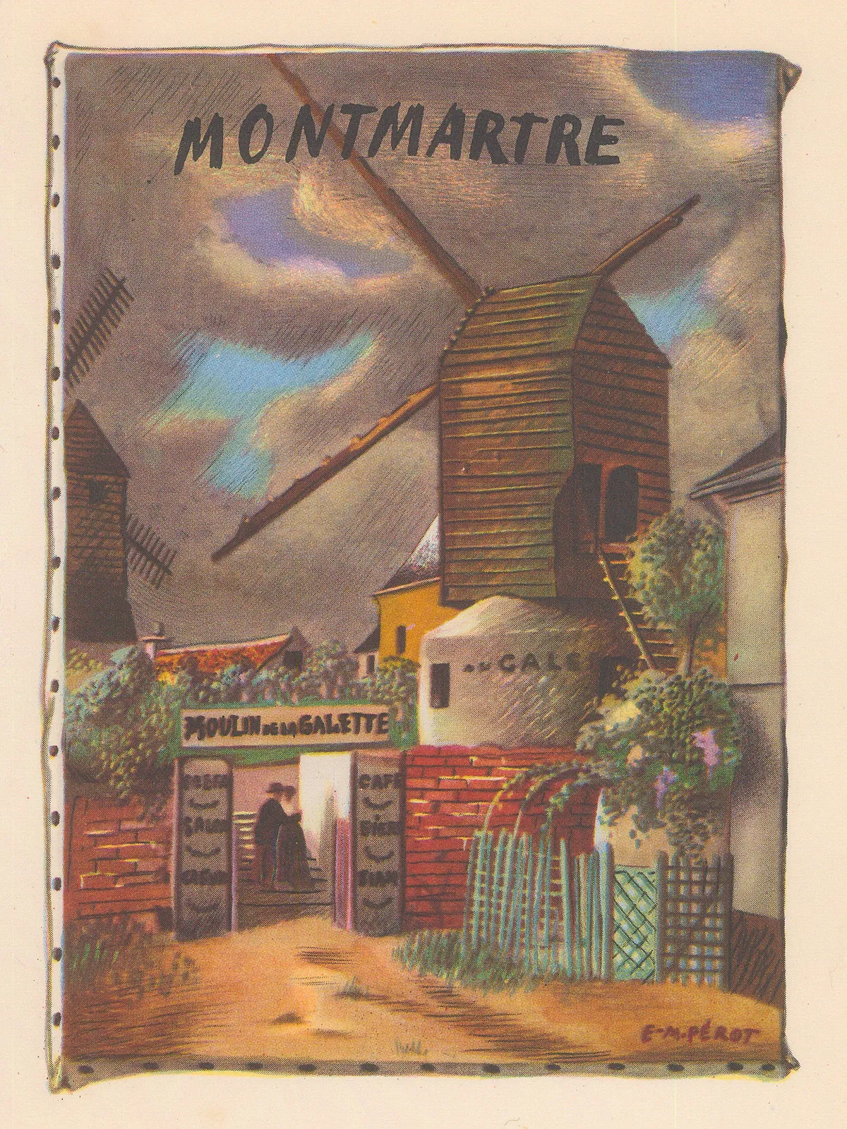 Dore Ogrizek, France - Paris, Montmartre, 1949