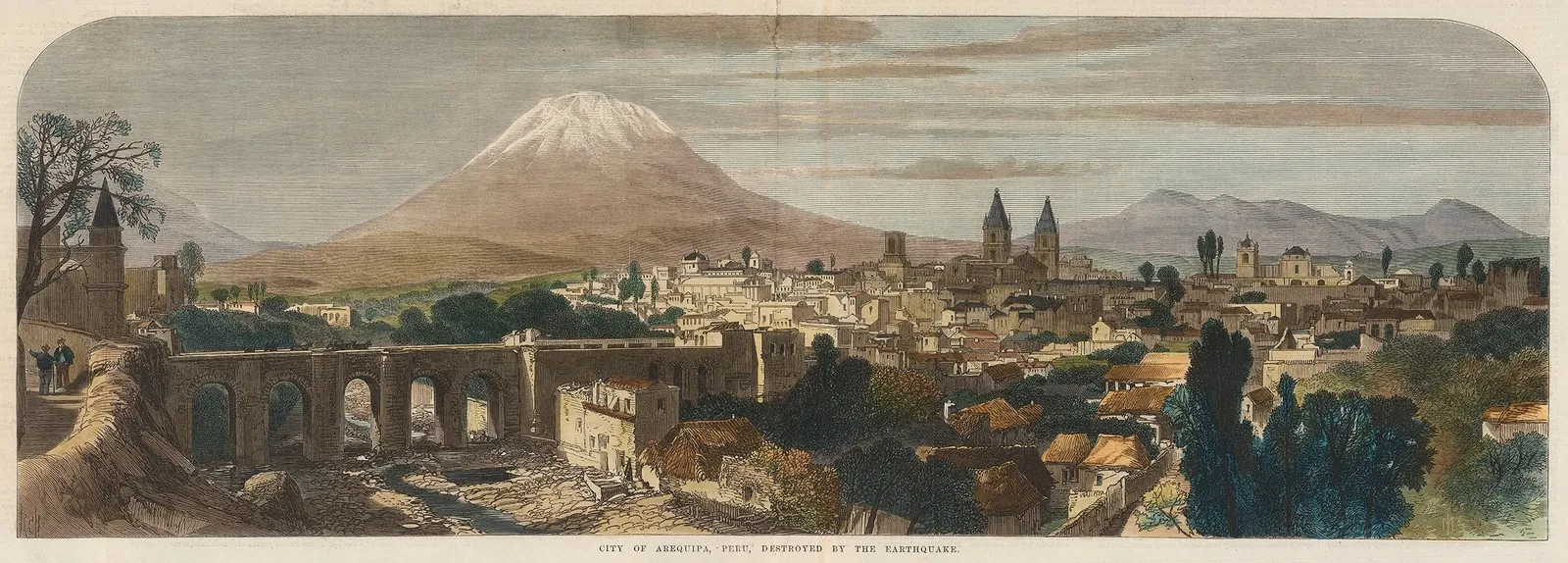 Illustrated London News (ILN), Peru - Arequipa, 1868
