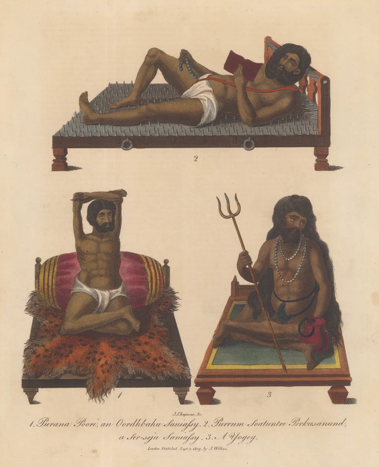 John Wilkes, India - Holymen, 1811