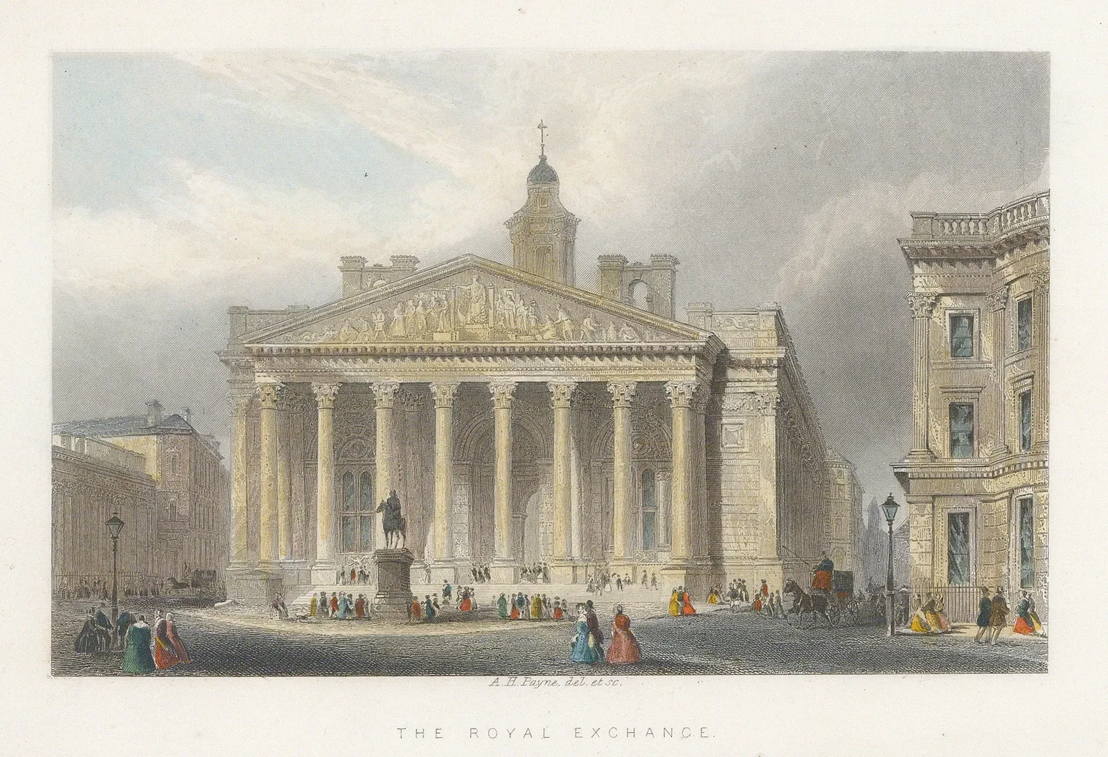 John Tallis, London - Royal Exchange, 1851