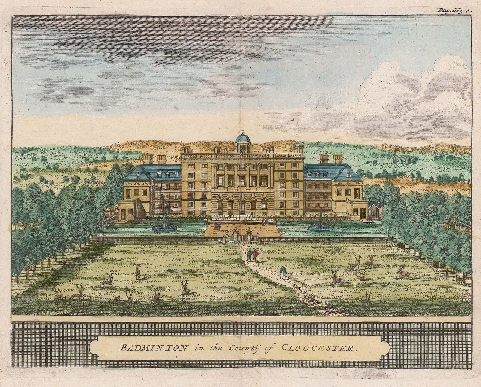 Pieter Van der Aa, Badminton, Gloucestershire, 1727