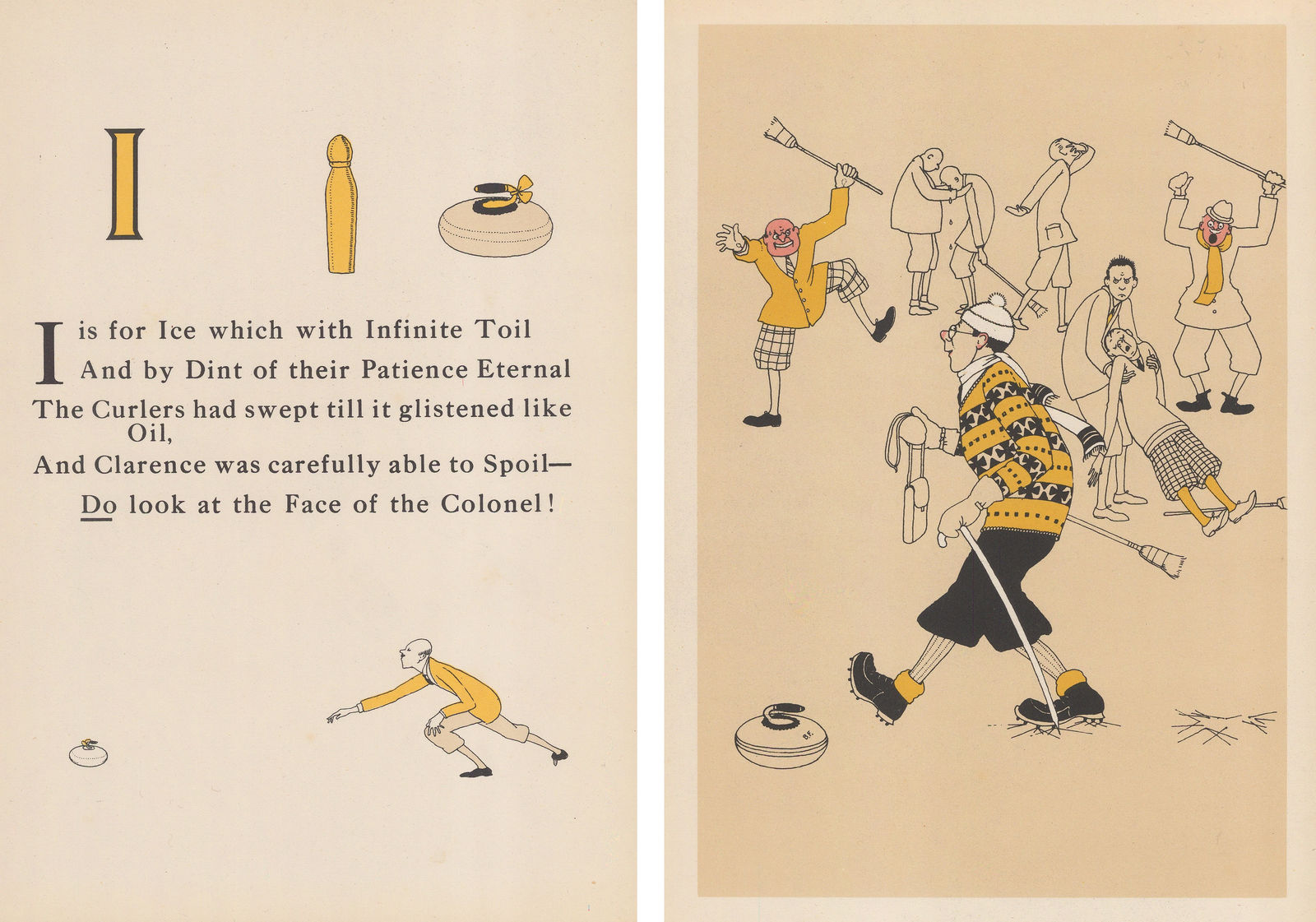 Joyce Dennys, Skiing Alphabet, 1926 c.