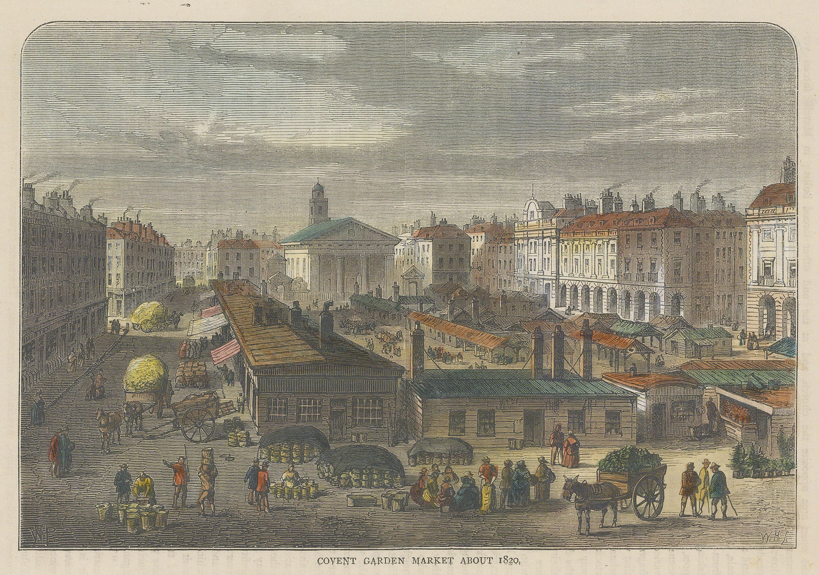 Old & New, London - Covent Garden, 1880 c.