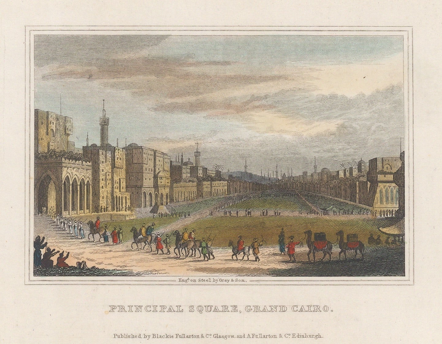 Archibald Fullarton, Egypt - Cairo, 1836