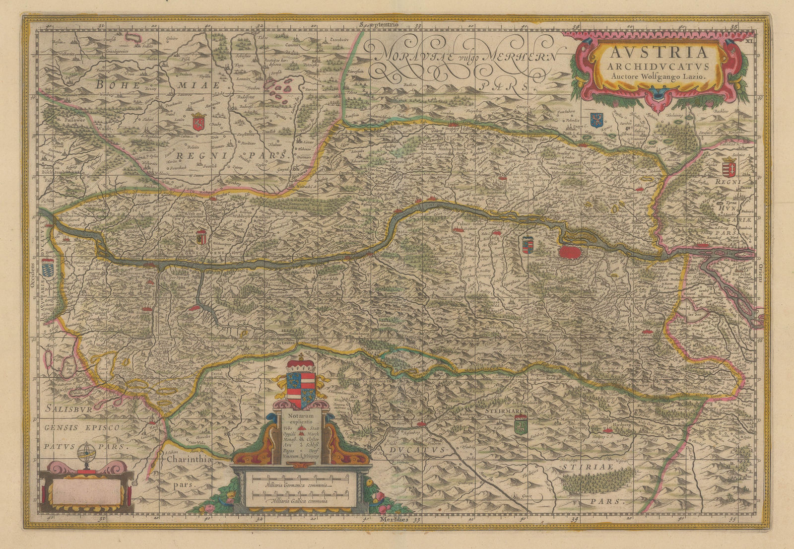C. & N. Visscher, Archduchy of Austria, 1680 c.