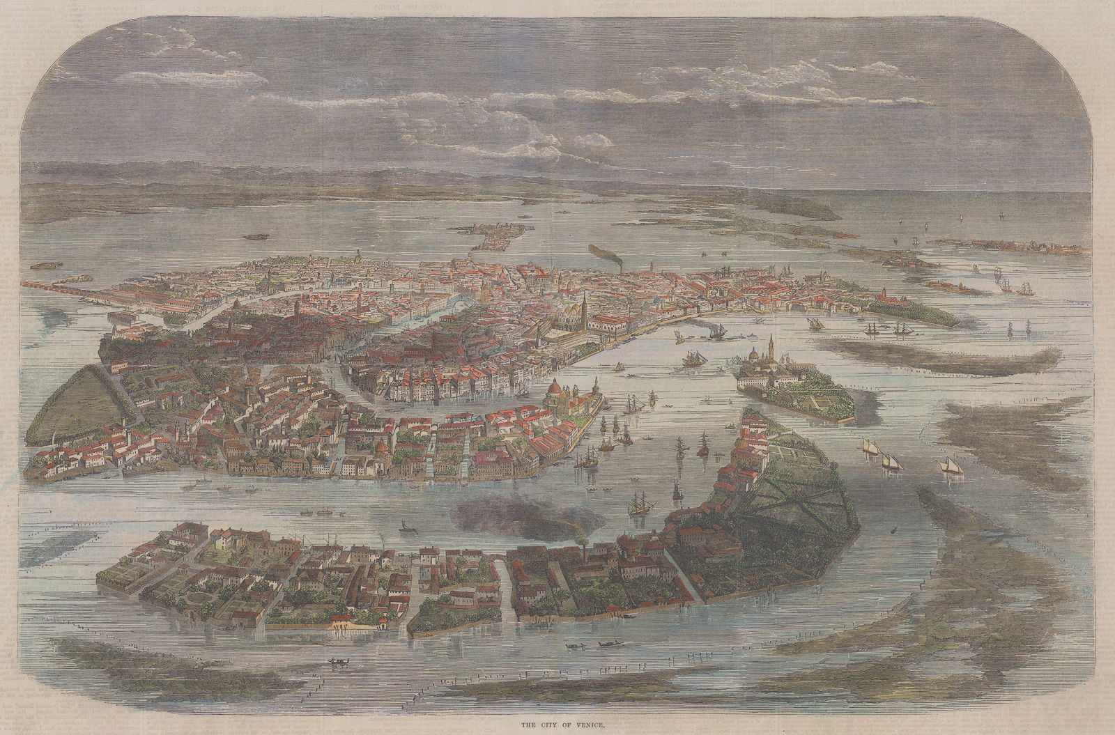 Illustrated Times, Italy - Venice, 1866