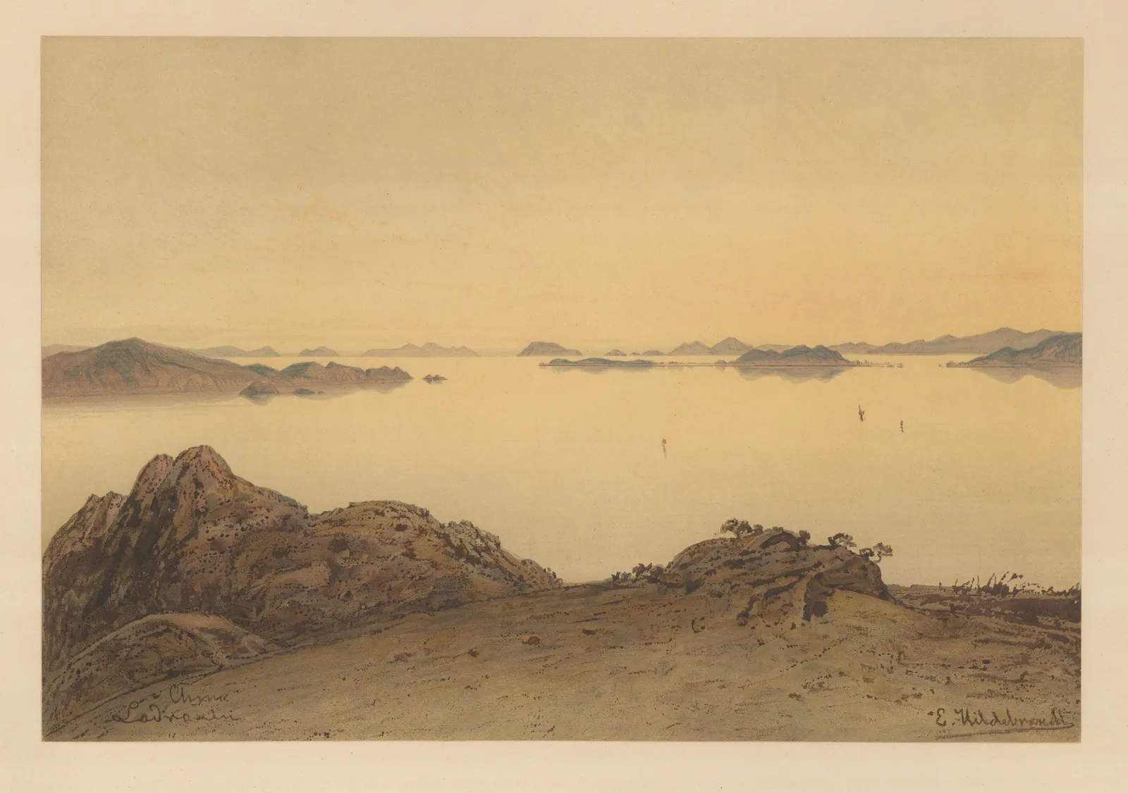 Eduard Hildebrandt, Philippines - Mariana Islands, 1874 c.