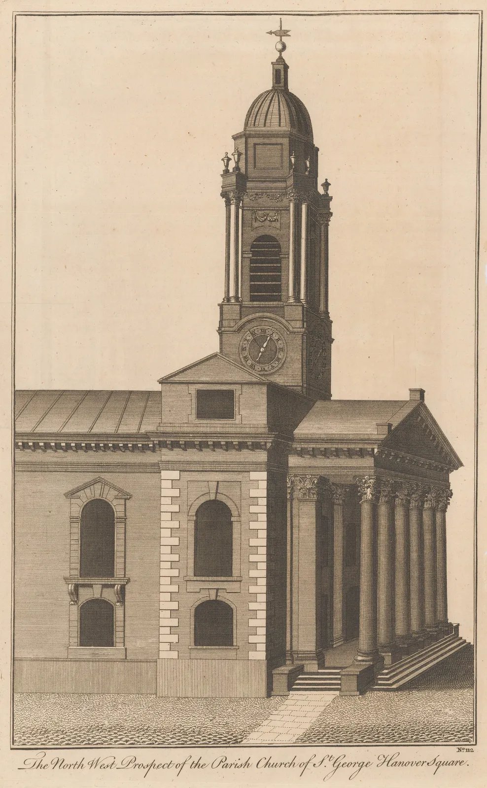 John Stow, London - Hanover Square, 1755