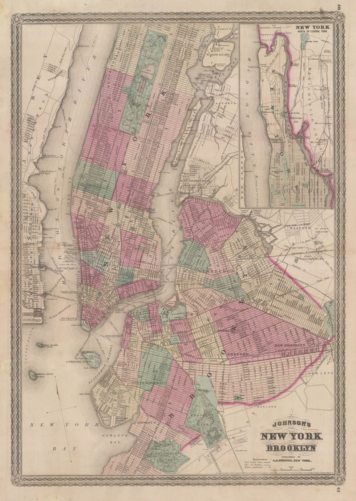 Alvin J. Johnson, New York and Brooklyn, 1872 c