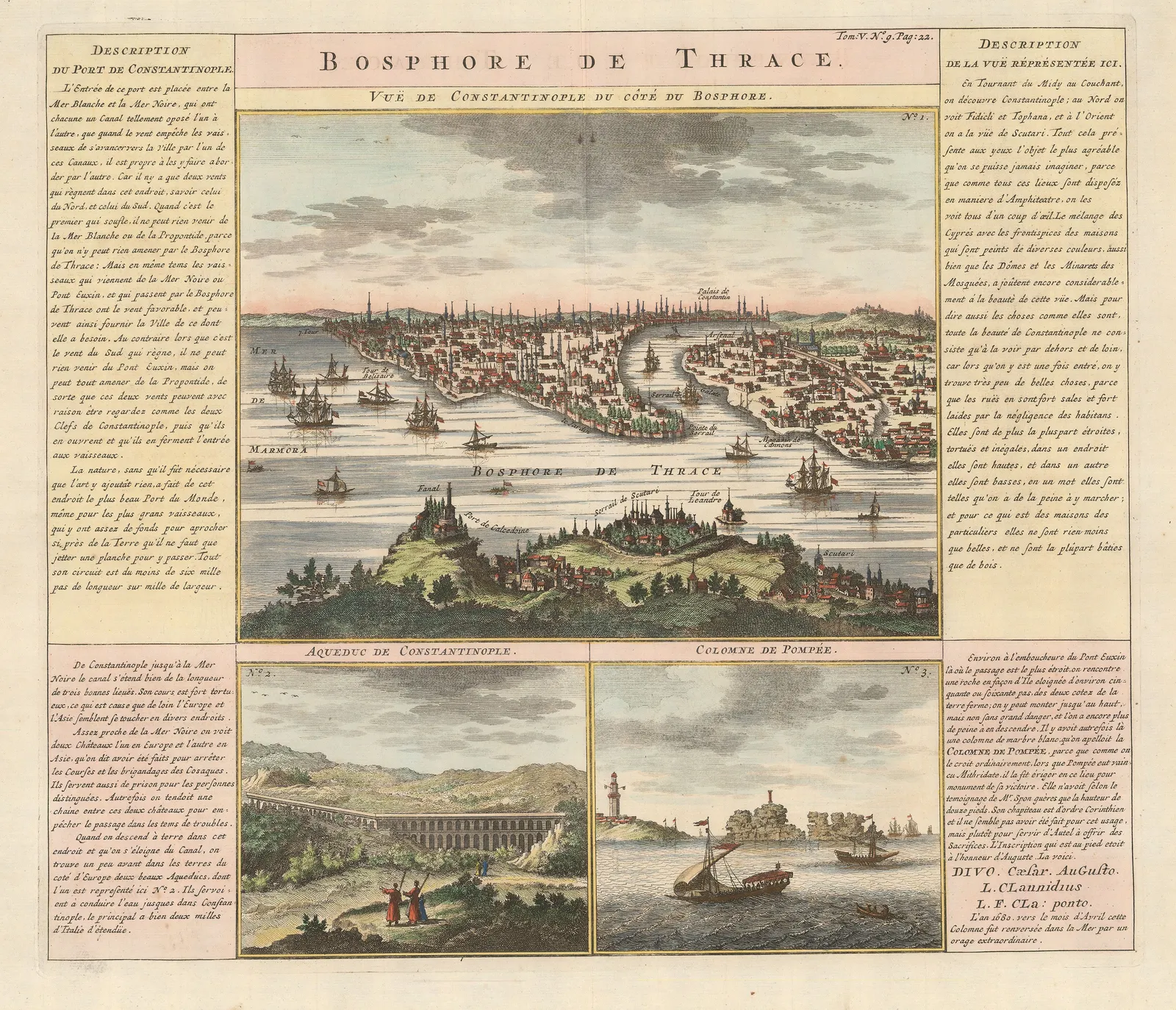 Henri Chatelain, Istanbul (Constantinople), 1719