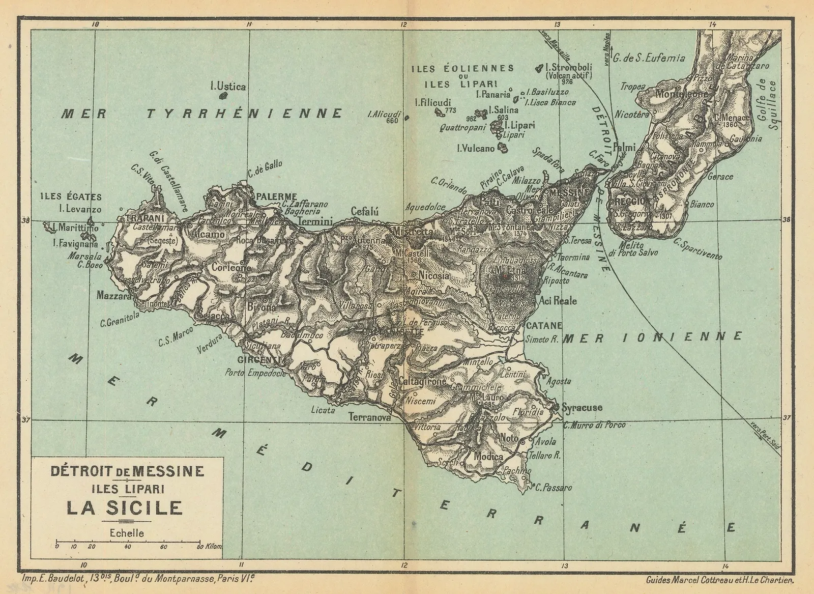 Cottreau & Le Chartier, M & H., Sicily, 1911