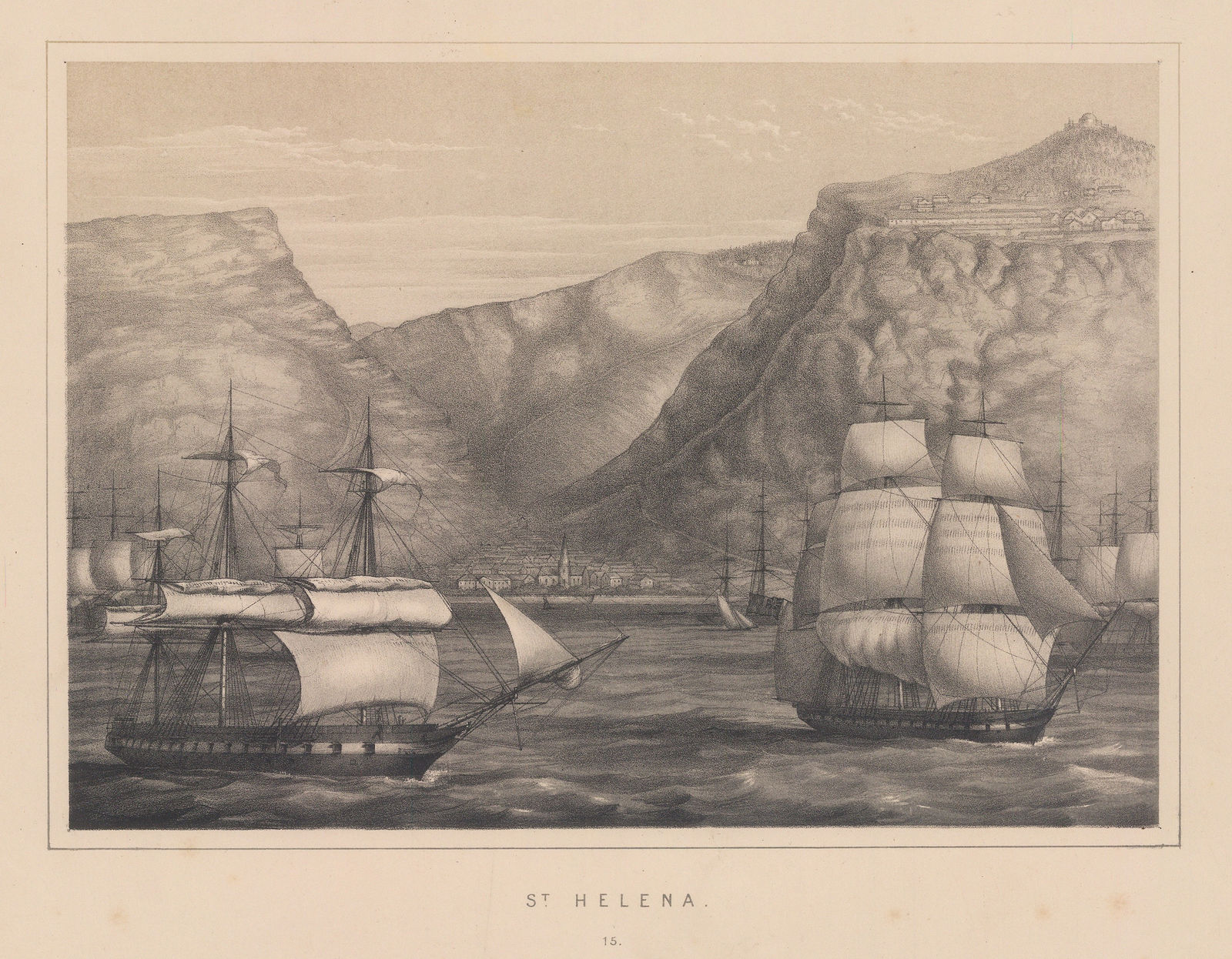 Capt. James Anderson, St Helena - Jamestown, 1859